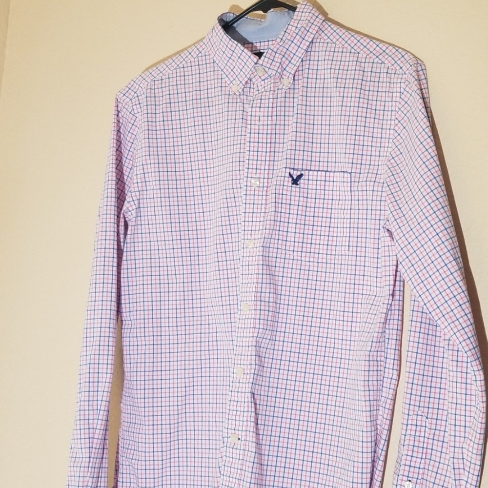 American eagle shirts pink